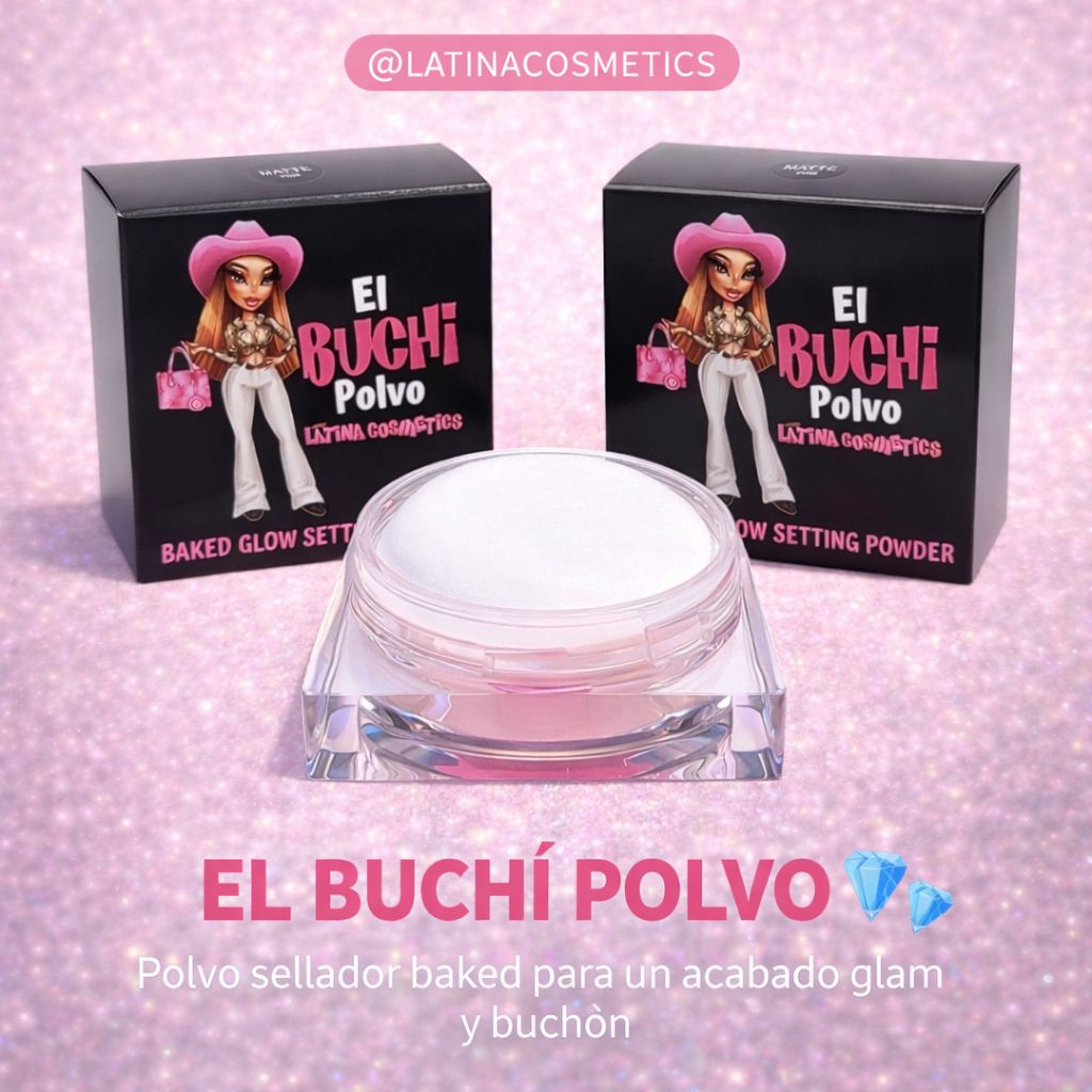 El Buchí Polvo – Baked Glow Setting Powder