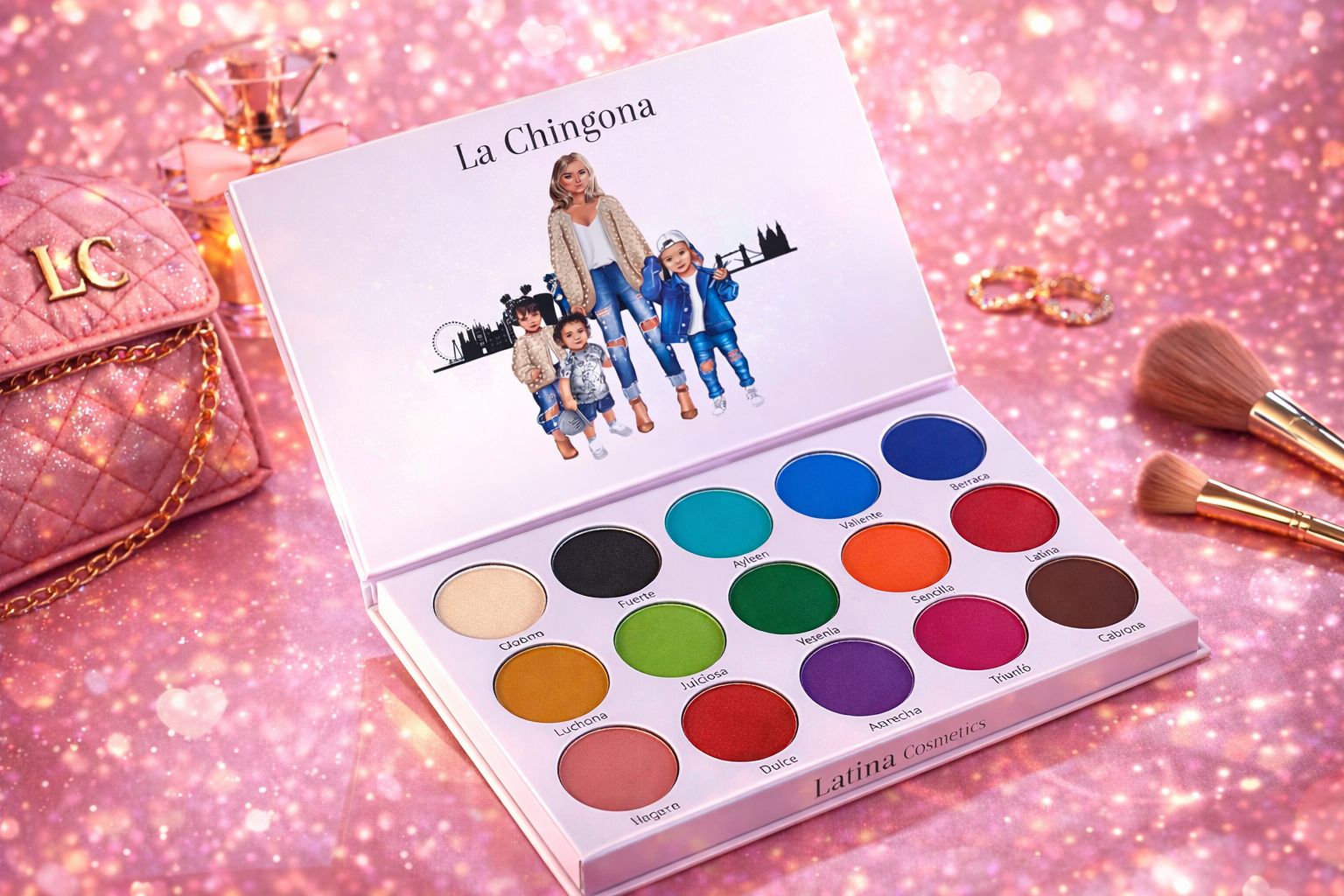 LA CHINGONA” EYESHADOW PALETTE