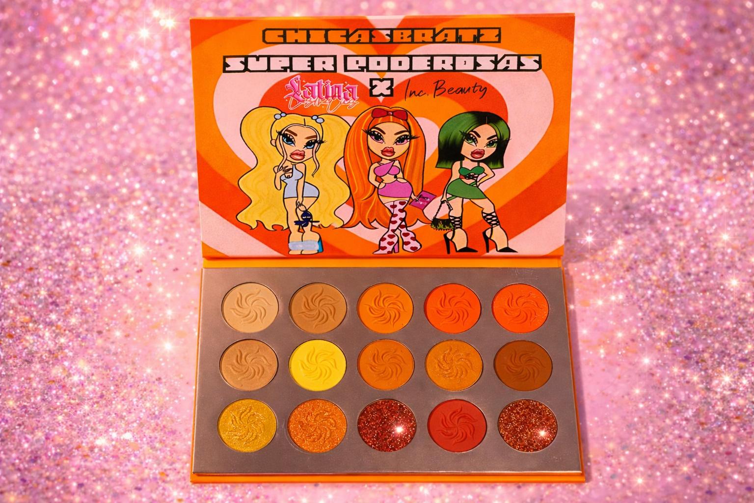 CHICAS BRATZ SÚPER PODEROSAS – PALETA DE SOMBRAS