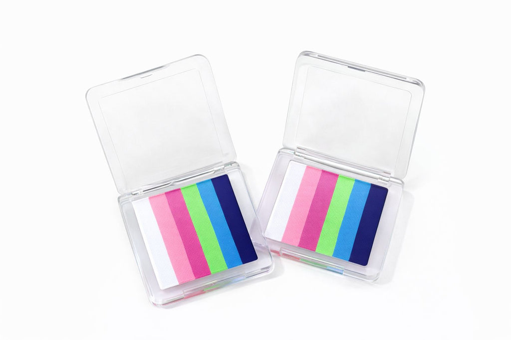 PALETA DE DELINEADORES ACTIVADOS CON AGUA – 6 COLORES
